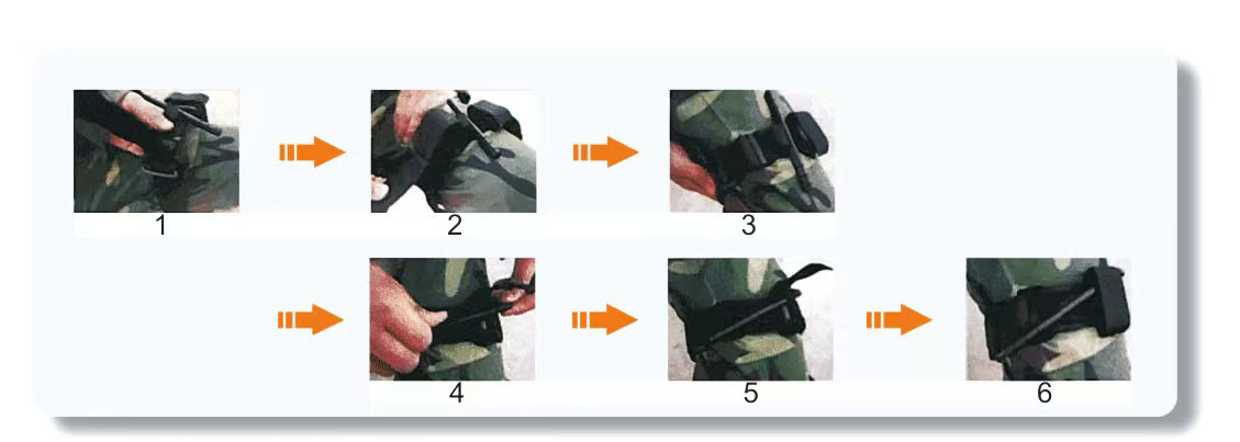 Nylon Rod CAT tourniquet