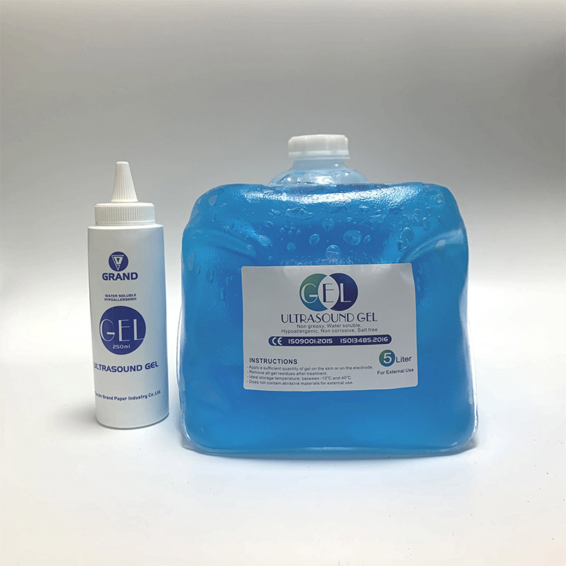 Gel Transparent Et Bleu